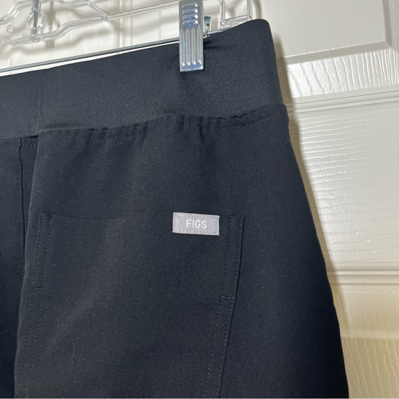 Figs Black High Waisted Zamora Joggers - Picture 6 of 10